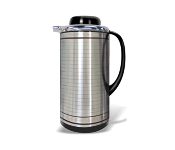 Geepas GVF5261 1.9 Litre Hot and Cold Vacuum Flask, Silver - Zoom Image