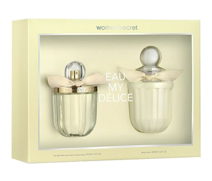 Women Secret 100ml Eau My Delice Eau De Toilette & 200ml Body Lotion Gift Set for Women - Zoom Image 2