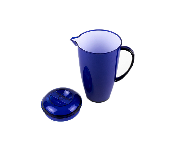 DND DDPR14165 Plastic Water Jug with Lid - Blue - Zoom Image 1