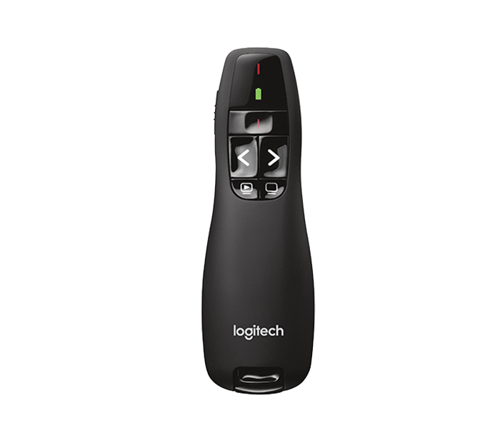 Logitech 910-001356 R400 Laser Presenter Wireless Remote - Black - Zoom Image 5