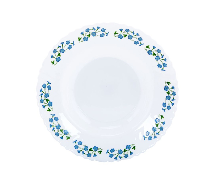 Delcasa DC1461 9.5-inch Opalware Soup Plate - White - Zoom Image