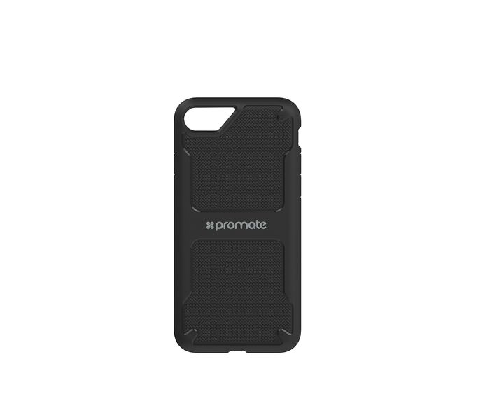 Promate Shield-i7 Easy Snap-On Impact Resistant Protective iPhone 7 Case Cover, Black - Zoom Image 6