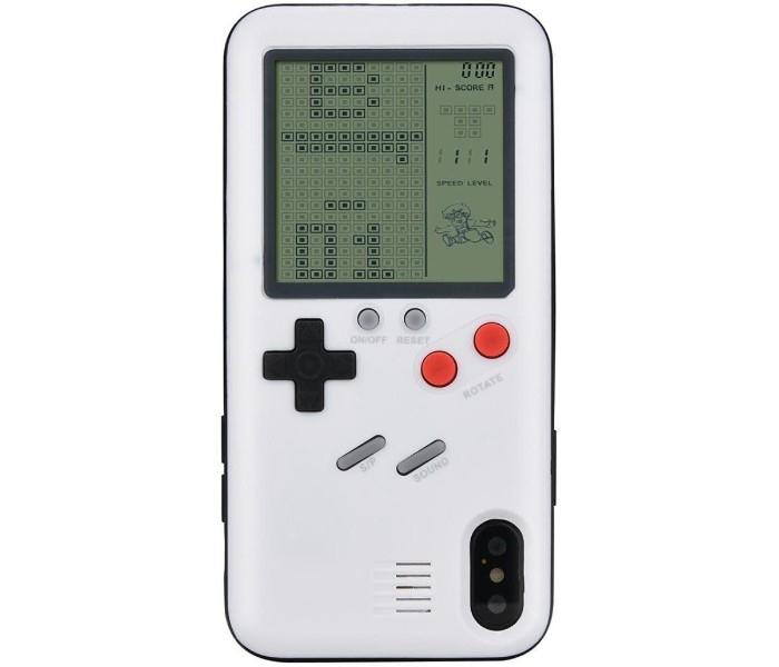 Wanle Gameboy Mobile Cover with Real Tetris Game Installed for iPhone X GB003 White  - Zoom Image 3