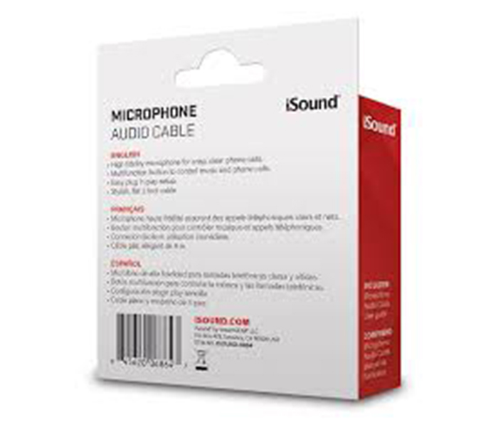 I Sound 6864 90cm Microphone Audio Cable - Black - Zoom Image 2