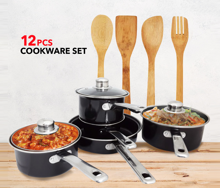 Epsilon EN4737 12 Piece Cookware Set - Zoom Image