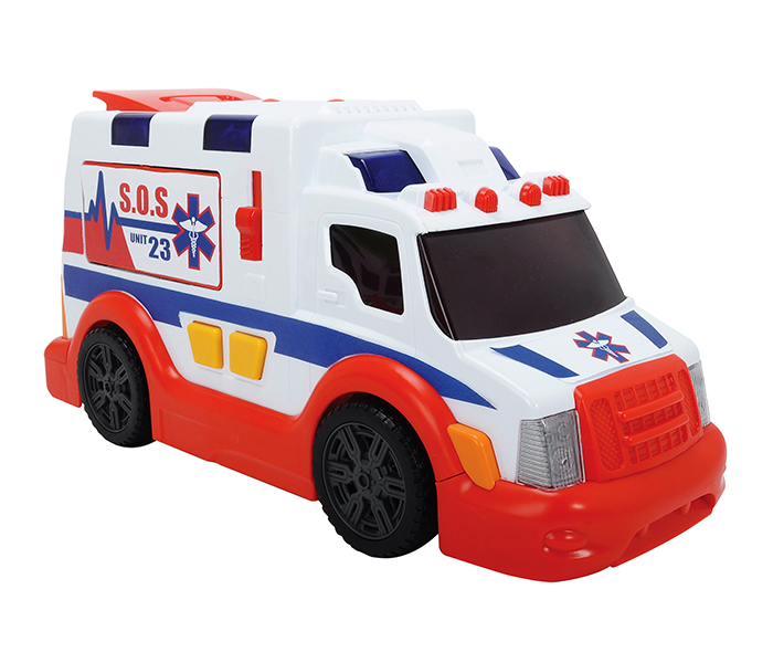 Dickie 203308360 33CM Action Series Ambulance Vechile - White - Zoom Image 1