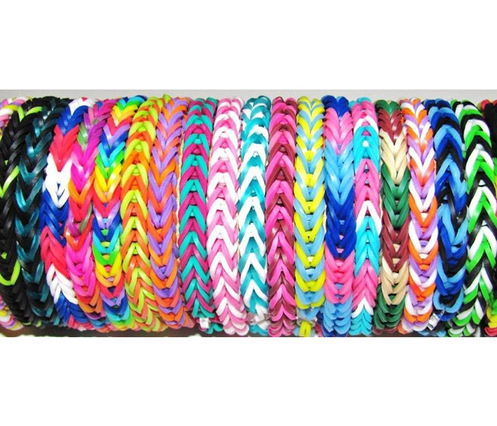 600 Pieces DIY Loom Bands Accessories - Multi Colour - Zoom Image 2