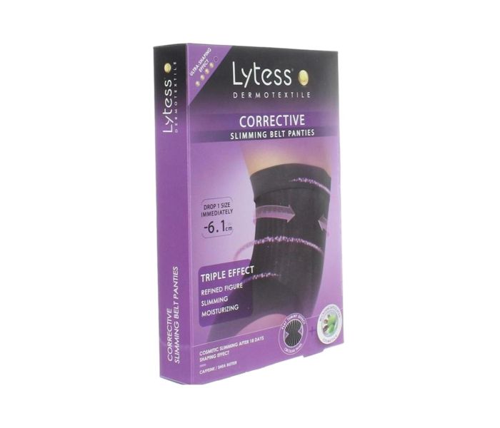 Lytess N14696159A Corrective Slimming Belt Panties Small/Medium Black - Zoom Image