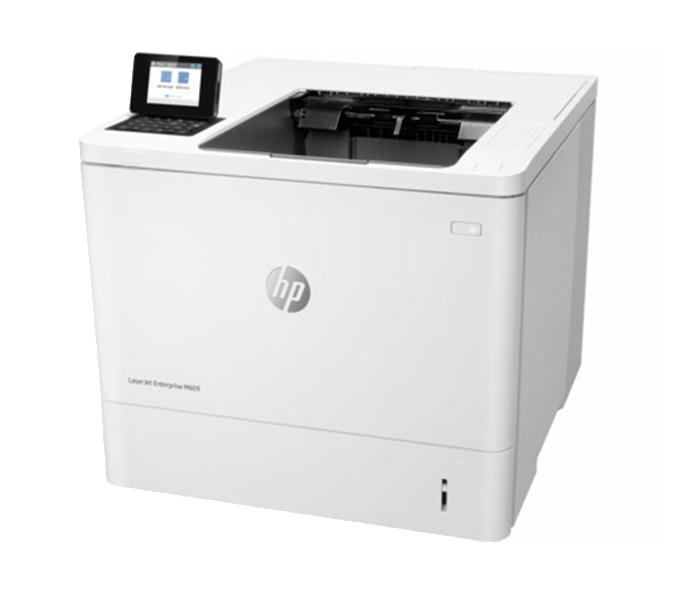 HP M609DN LaserJet Enterprise Laser Printer - White - Zoom Image 2