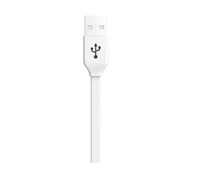 Vidvie CB-405 Data Cable for Apple iPhone - 1 Meter, White - Zoom Image 1