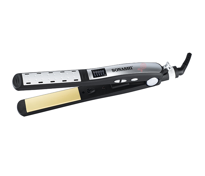 Sonashi SHS-2021 Ceramic Hair Straightener, Black - Zoom Image 4