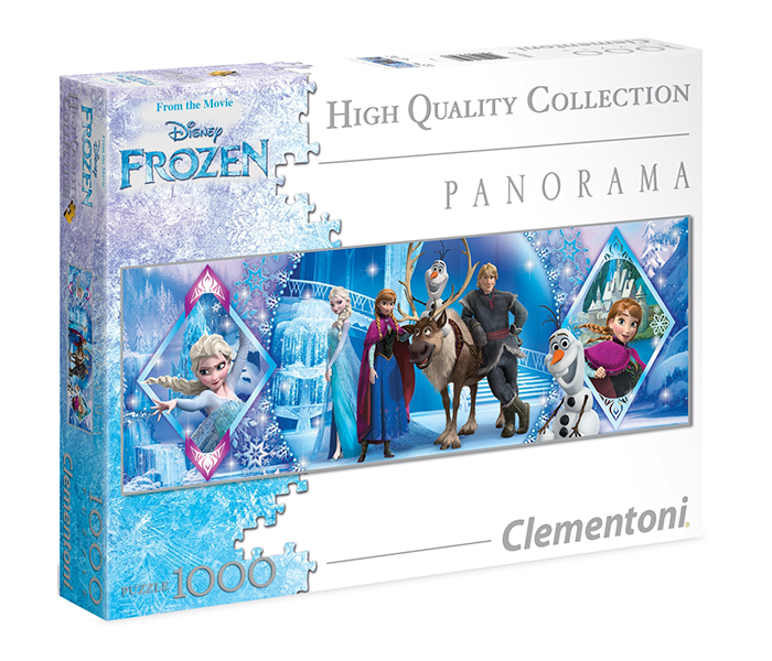 Clementoni 39349 High Quality Collection Disney Frozen Panorama Adult Puzzle - 1000 Pieces - Zoom Image 2