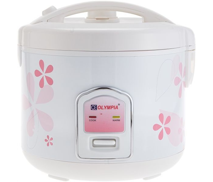 Olympia OE-500 Rice Cooker with Steamer 2 L White - Zoom Image 2