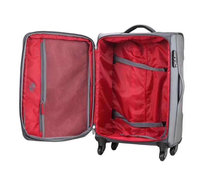 American Tourister GAT104LUG00612 Sky Spinner Soft 68Cm Grey and Red - Zoom Image 3