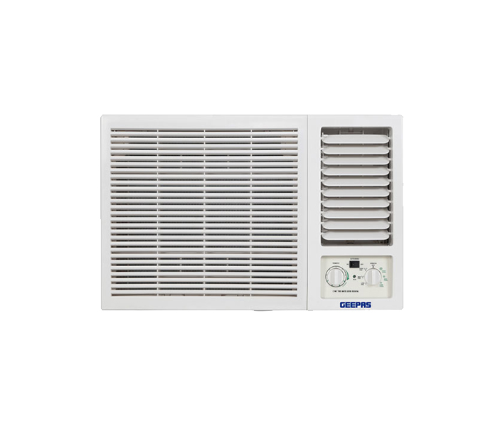 Geepas GACW1818HCS 1.5 Ton Window Air Conditioner - White - Zoom Image