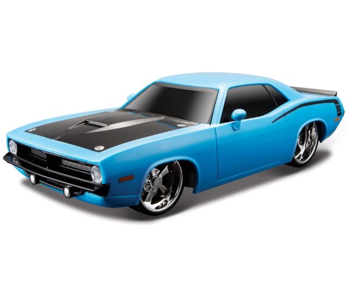 Maisto Tech 81062 RC 1:24 Plymouth Hemi Cuda (without Batteries) Blue - Zoom Image