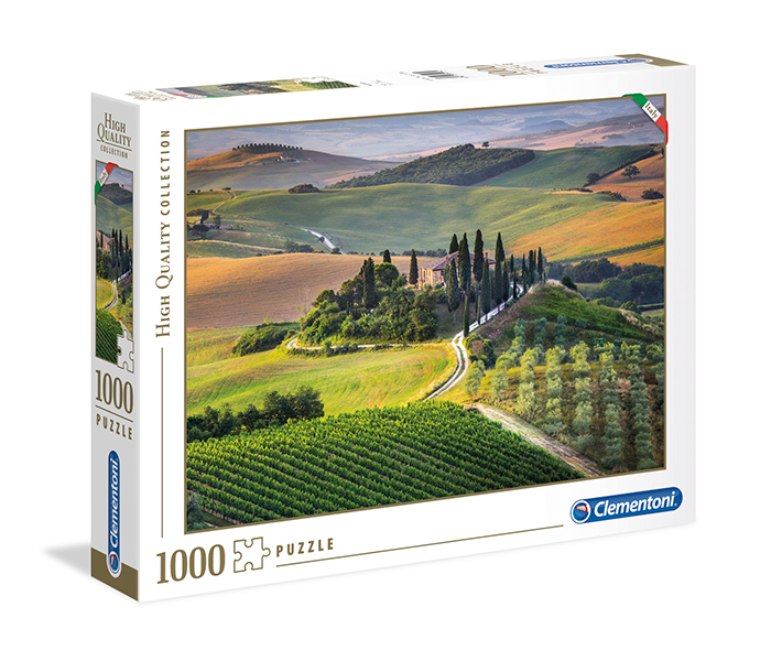 Clementoni 39456 Tuscany in Italian Collection Adult Puzzle - 1000 Pieces - Zoom Image 2