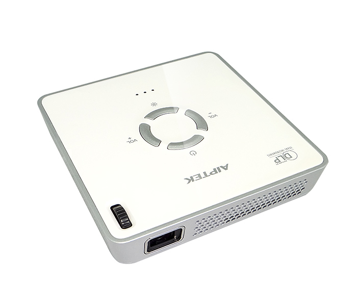 Aiptek i120 Mobile Cinema Smart Pocket Projector with Full Wireless Connectivity - White - Zoom Image 3