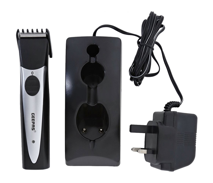 Geepas GTR1376N Rechargeable Trimmer with Adjustable Razor, Black - Zoom Image 3