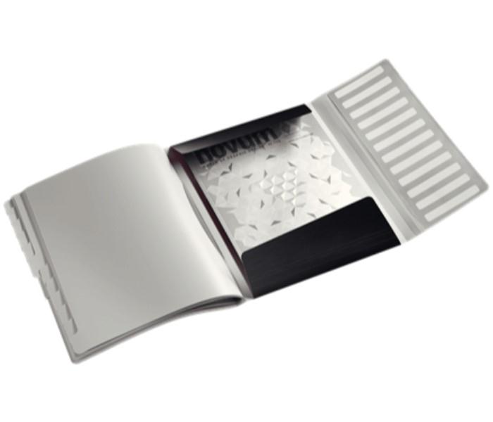 Leitz 3996-00-94 Divider Book Satin Black - Zoom Image 1