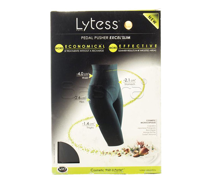 Lytess N15408977A Pedal Pusher Excel Slimming Wear - Black, Small & Medium - Zoom Image