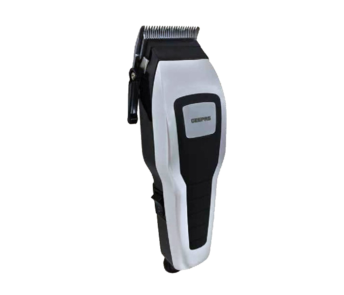 Geepas GTR8658 3 Watts Hair Clipper with Alloy Blade - White and Black - Zoom Image