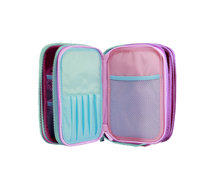 Smily Kiddos SK11001040 Hardtop Triple up Pencil Case - Pink - Zoom Image 5