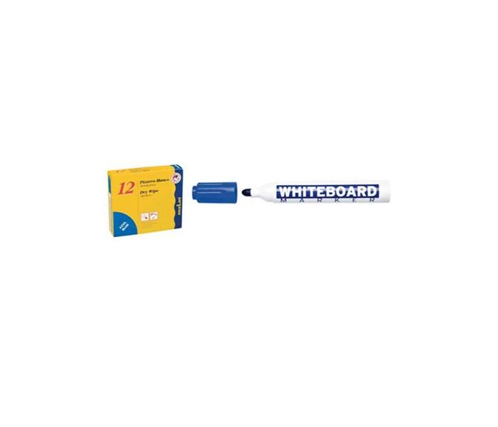 Molin RWB230-12-3B Box Of 12 Whiteboard Marker White, Blue - Zoom Image