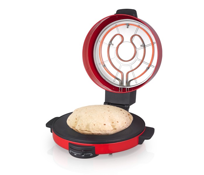 Saachi NL-RM-4980 Roti Maker Black and Red - Zoom Image 2