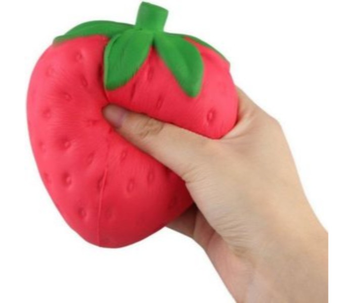  Squishy Jumbo Strawberry stress reliver toy UBS10 Red - Zoom Image 1