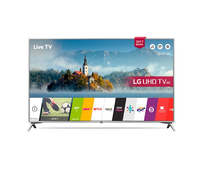 LG 55UJ651V 55 Inch 4K Ultra HD LED Smart TV - Black - Zoom Image 6