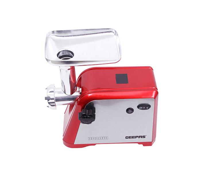 Geepas GMG1910 Stainless Steel Metal Gear Meat Grinder with Reverse Function - Zoom Image 1