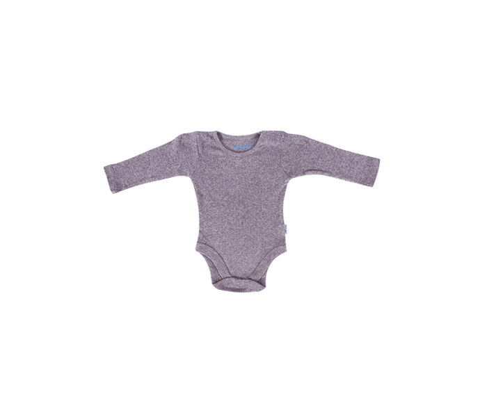 Baby Plus BP8021 12-18M Boys Full Sleeve Body Suit - Grey - Zoom Image 1