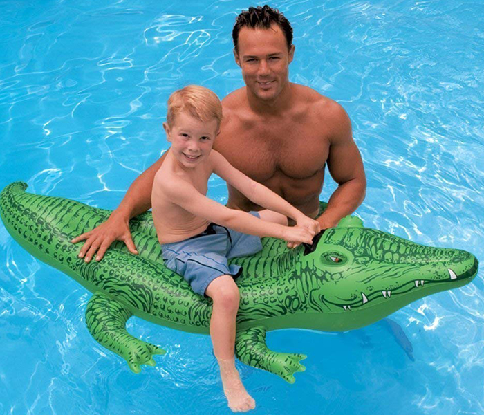 Intex ZX-58546 Riding Alligator Ride-On - Zoom Image 1