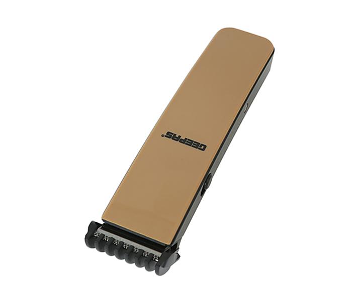 Geepas GTR8712 Rechargeable Hair Trimmer with Precision Steel Blade - Gold - Zoom Image 1