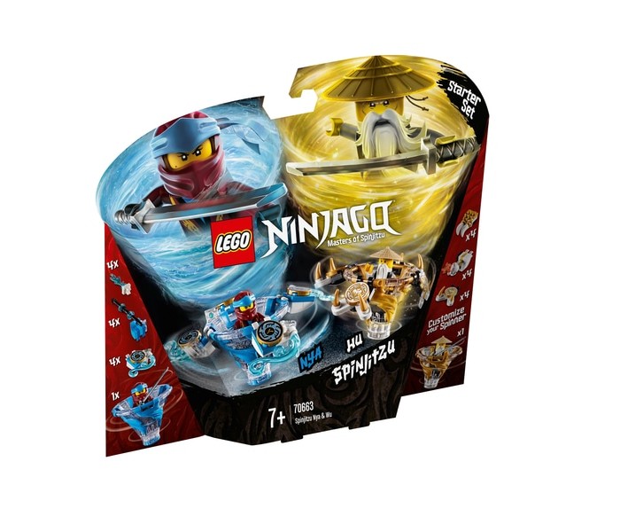 Lego Ninjago 70663 Spinjitzu Nya and Wu Multicolor - Zoom Image 4