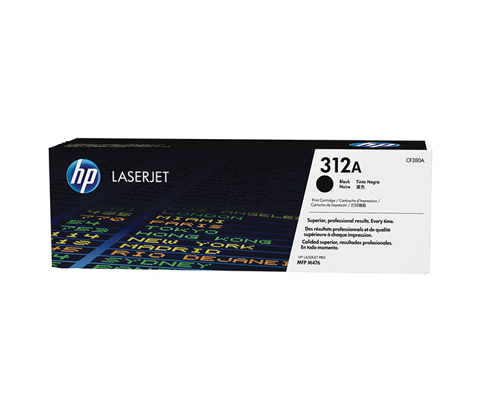 HP 312A Original LaserJet Toner Cartridge - Black (CF380A) - Zoom Image