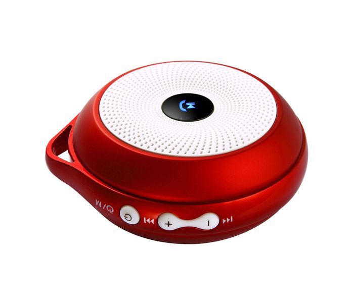 Promate Bikerock Sporty Mini Bluetooth Speaker with Bike Mount - Red - Zoom Image 4