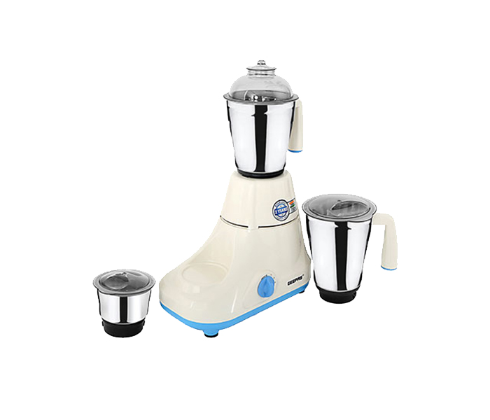 Geepas GSB5081 Mixer Grinder with 3 Stainless Steel Jars - White and Blue - Zoom Image 2