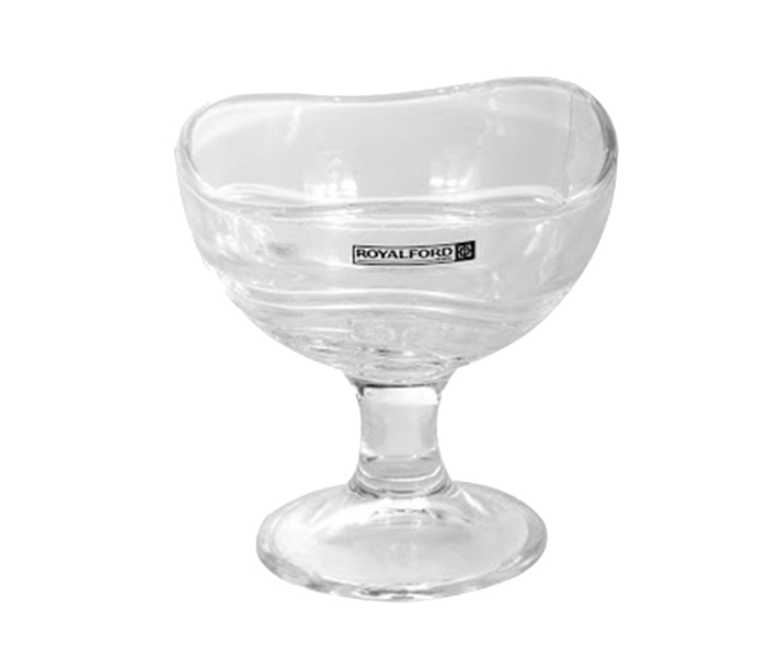 Royalford RF9320 Ice Cream Glass Bowl Single - Zoom Image