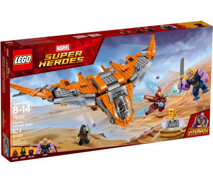 Lego Super Heroes 76107 Thanos Ultimate Battle Flyer Multicolor - Zoom Image 3