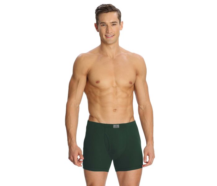 Jockey 8008-0210 Mordern Classic Trunk, Bottle Green/XL - 2 Pieces Pack - Zoom Image