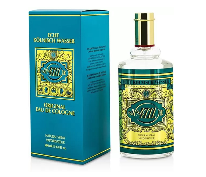 EKW Cologne 200ml 4711 Original Eau De Cologne Spray for Men - Zoom Image 1