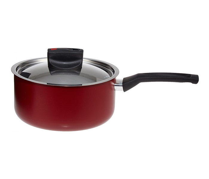 Prestige PR22098 20CM Aluminium Safecook with Nonstick Saucepan - Red - Zoom Image 3