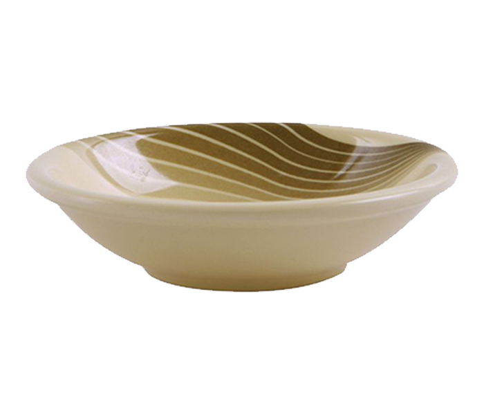 Royalford RF8489 3.5-inch Melamine Ware Radiant Thai Dish Bowl - Brown - Zoom Image 1