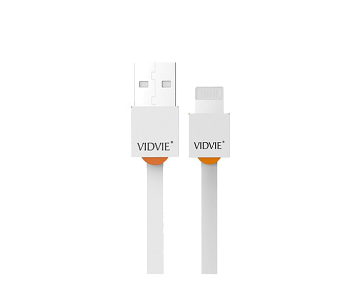 Vidvie CB-403 Data Cable for Apple iPhone - 1 Meter, Orange - Zoom Image 4