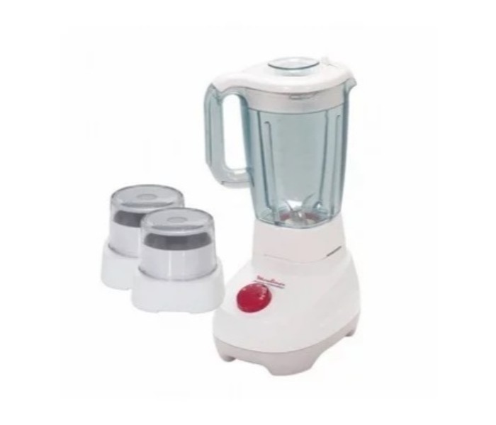 Moulinex LM255027 500 Watt 2 in 1 Grinder and Ice Crusher Blender White - Zoom Image