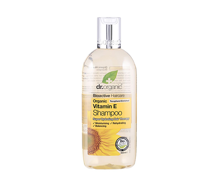 Dr.Organic N13985721A Bioactive Haircare Vitamin E Shampoo - 265ML - Zoom Image 2