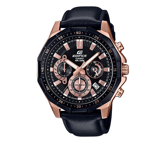 Casio Edifice EFR-554BGL-1AVUDF Mens Analog Watch Black - Zoom Image