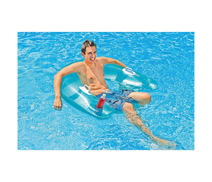 Intex ZX-58859 Sit N Float Inflatable Lounge Set of 2 - Zoom Image 4